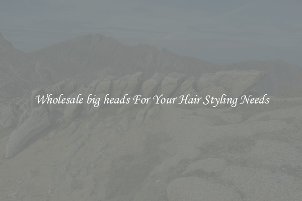 Wholesale big heads For Your Hair Styling Needs