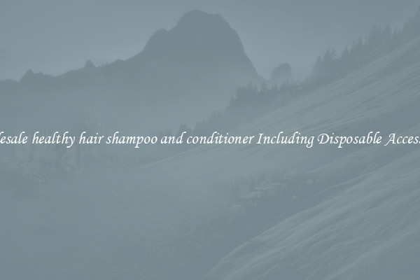 Wholesale healthy hair shampoo and conditioner Including Disposable Accessories 