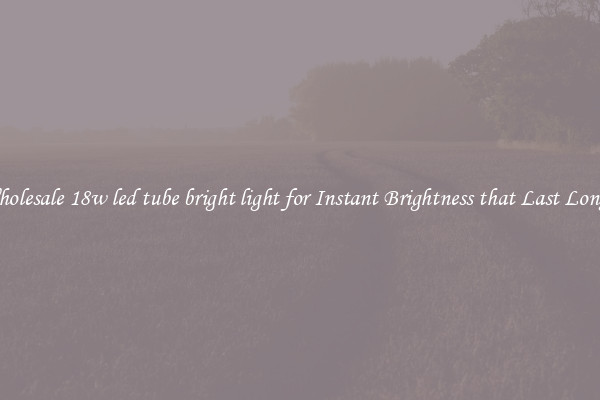 Wholesale 18w led tube bright light for Instant Brightness that Last Longer