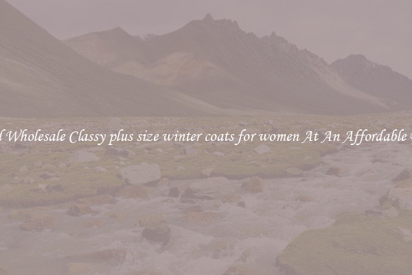 Find Wholesale Classy plus size winter coats for women At An Affordable Price
