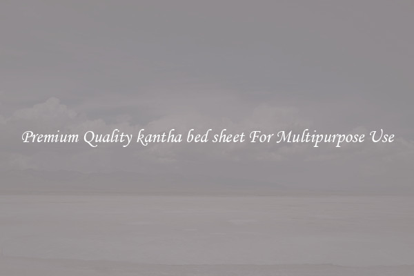 Premium Quality kantha bed sheet For Multipurpose Use